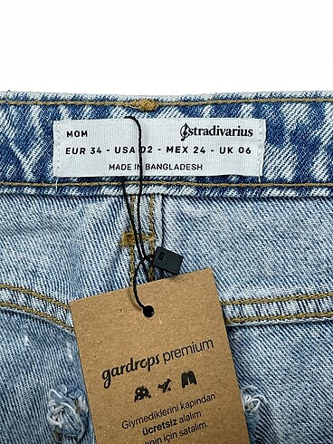 34 Beden çeşitli Renk Stradivarius Jean / Kot %70 İndirimli.
