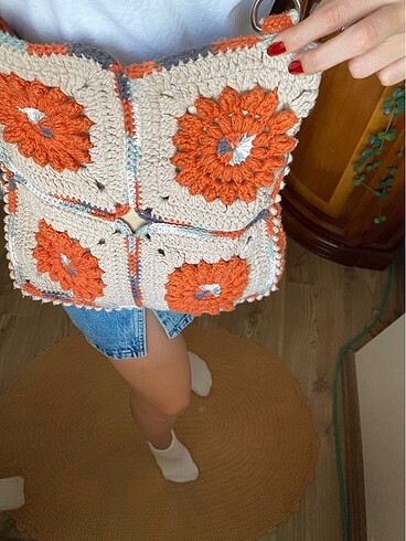 El örgüsü Çanta - Görsel 3