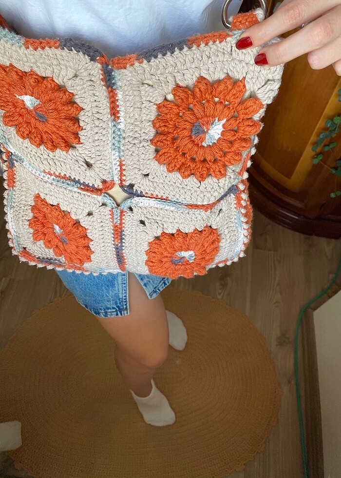 El örgüsü Çanta - Görsel 3