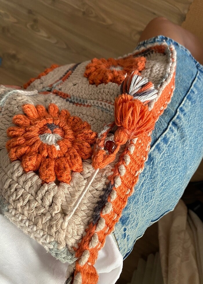 El örgüsü Çanta - Görsel 5