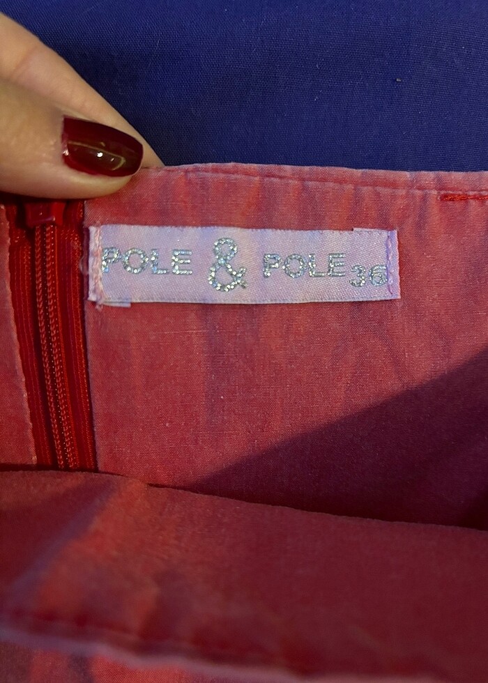 Mini etek gül kurusu - Görsel 3