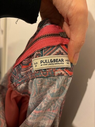 s Beden Pull bear şort elbise