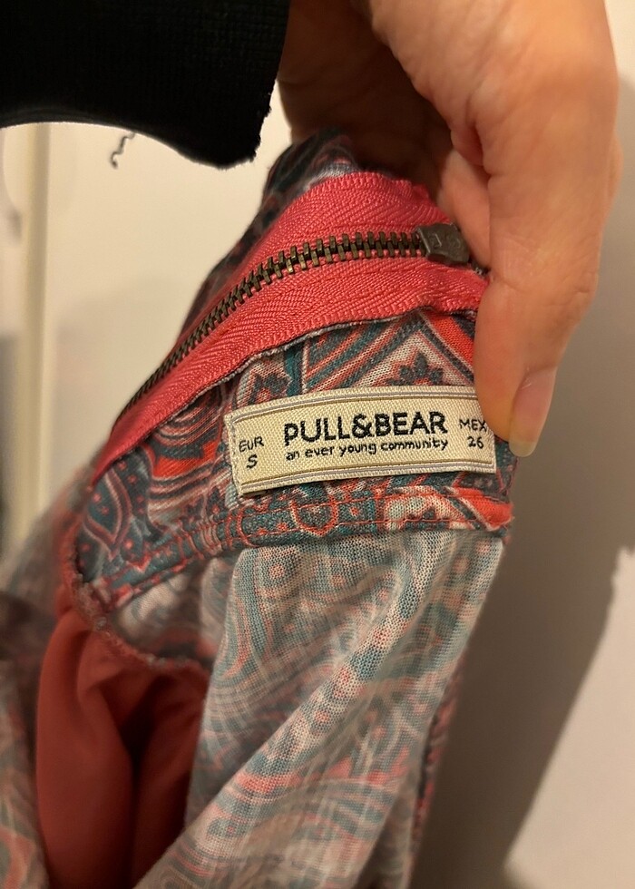 Pull bear şort elbise - Görsel 3