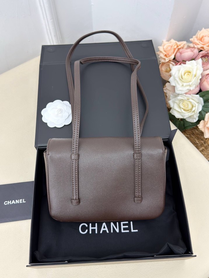 Chanel Kahverengi  Omuz Çantası — görsel 6/9