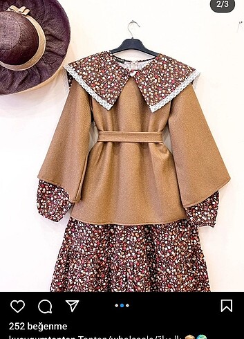 Diğer Küçüğüm butik elbise Uzun Elbise