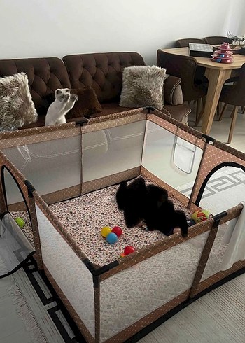 Bej Renkli Oyun Parkı ve matı - Görsel 2