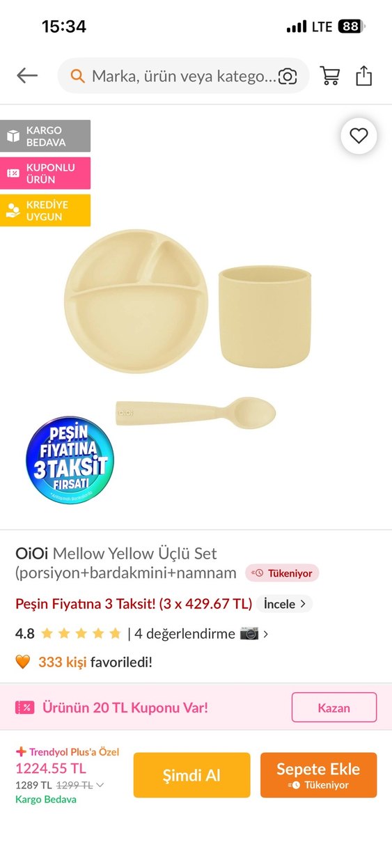 Oioi beslenme seti - Görsel 4