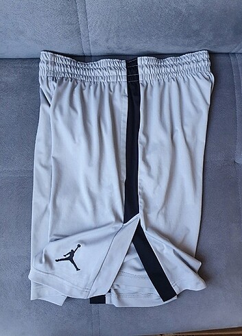 s Beden gri Renk Nike Jordan şort gri NBA erkek