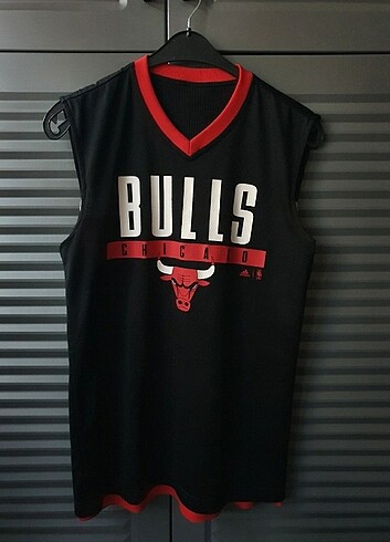 Chicago Bulls Erkek Unisex Atlet Çift Taraflı