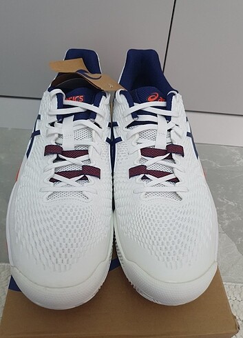 tek ebat Beden 47 numara Asics Gel-resolution 9 Clay Tenis ayakkabı