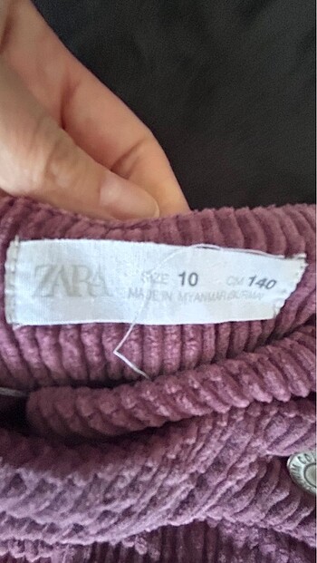 10 Yaş Beden Zara şort etek