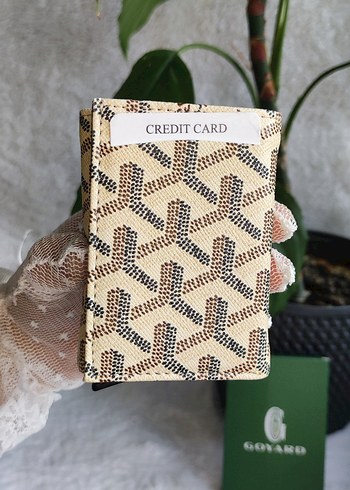Goyard Mekanizmalı Cüzdan Ve Kartlık