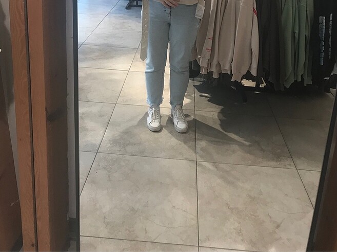 40 Beden mavi Renk Buz mavisi jean