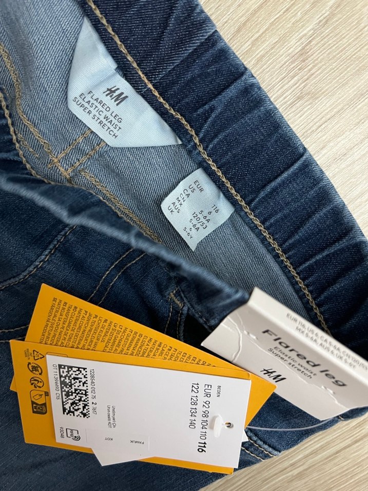 H&M kız çocuk jeans - Görsel 3