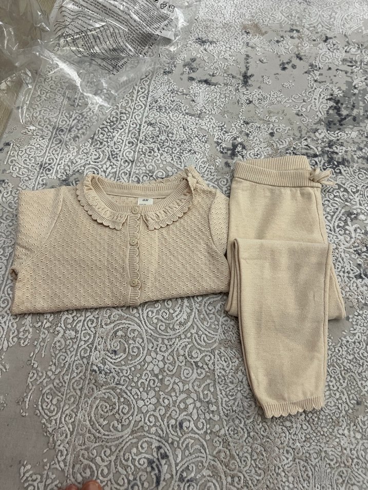 H&M Pamuklu Triko Takım - Görsel 3