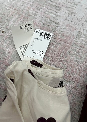 H&M Kız Çocuk Uzun Kollu 3'lü Üst Takımı - Görsel 5