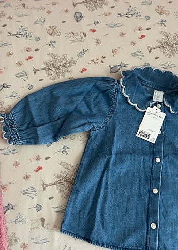 H&M gömlek /bluz - Görsel 5