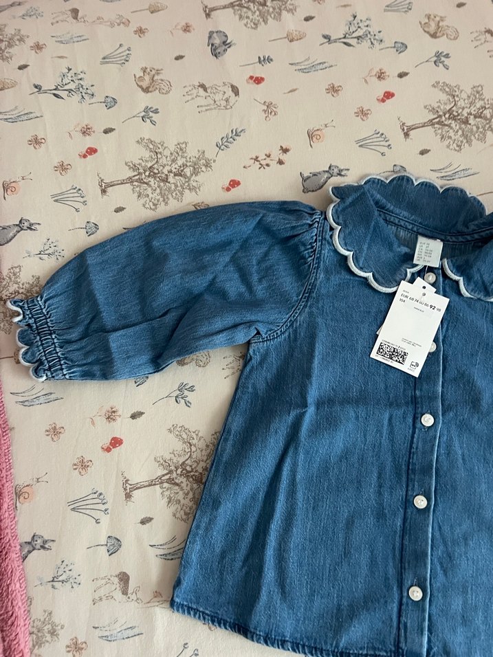 H&M gömlek /bluz - Görsel 5