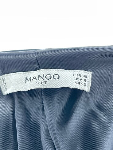38 Beden lacivert Renk Mango Blazer %70 İndirimli.