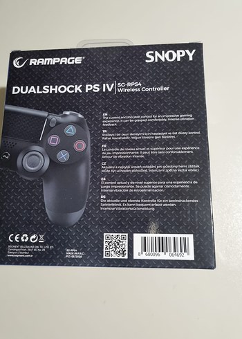 Rampage Dualshock PS IV Kablosuz Oyun Kolu - Görsel 3