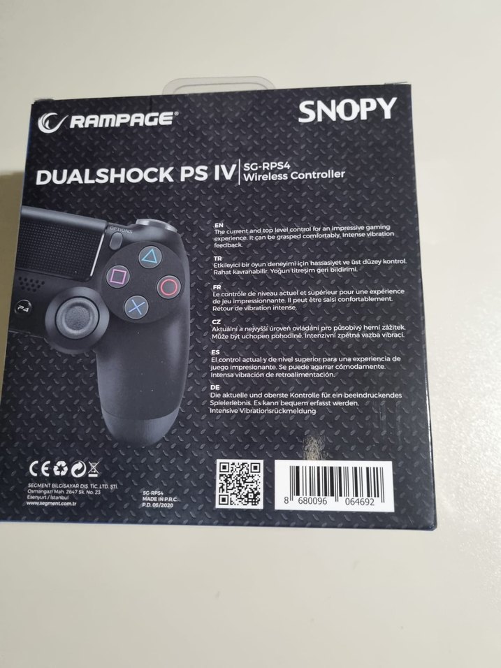 Rampage Dualshock PS IV Kablosuz Oyun Kolu - Görsel 3