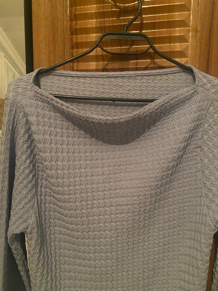 Bebe mavisi Kadın Örgü Basic bluz - Görsel 3