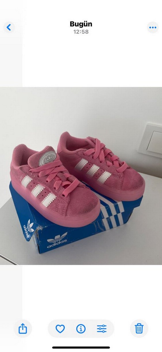 Kız Çocuk Pembe ışıklı Spor Ayakkabı - Görsel 2