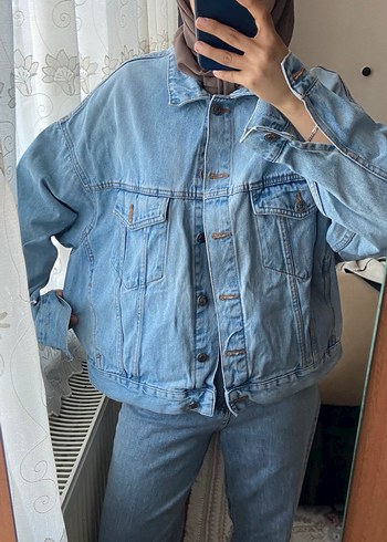 Pull&bear Oversize Denim Ceket