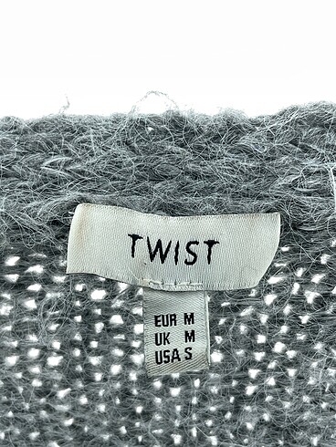 m Beden gri Renk Twist Hırka %70 İndirimli.