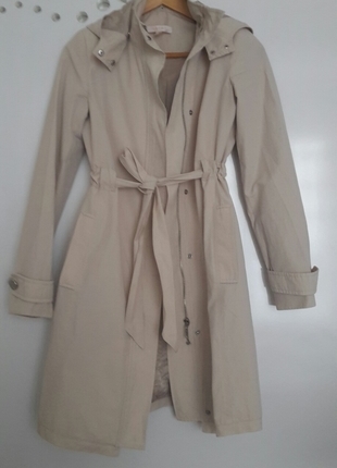 kapsonlu trenchcoat