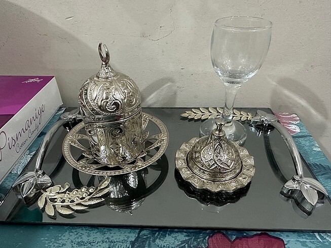  Beden Damat kahve fincan seti