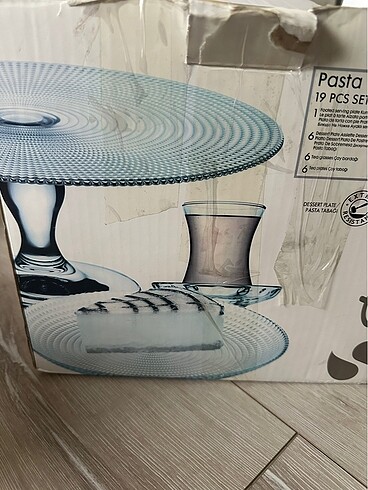 Paşabahçe pasta takımı