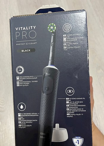 Beden Renk Oral-B Vitality Pro Siyah Elektrikli Diş Fırçası