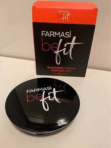 Transparan pudra be fit Farmasi
