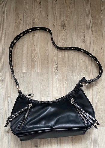 Siyah Stradivarius Kadın Çanta