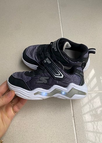 Skechers skechers Siyah Bağcıklı Erkek Çocuk Spor Ayakkabı