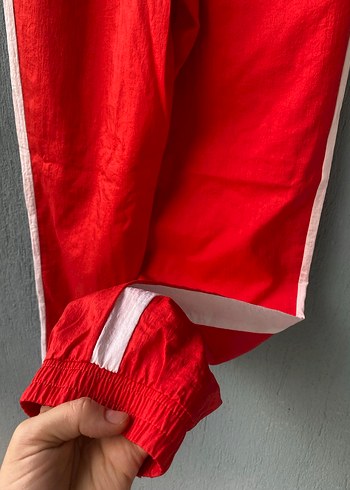 Puma Kırmızı Fermuarlı Erkek Eşofman Takımı