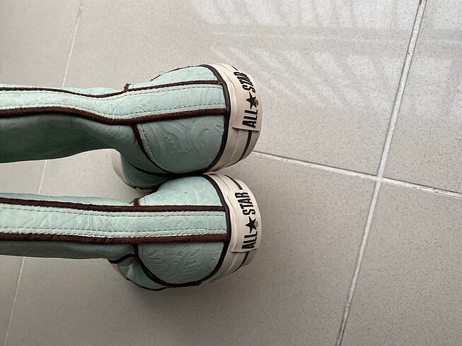 37 Beden mavi Renk Converse çizme