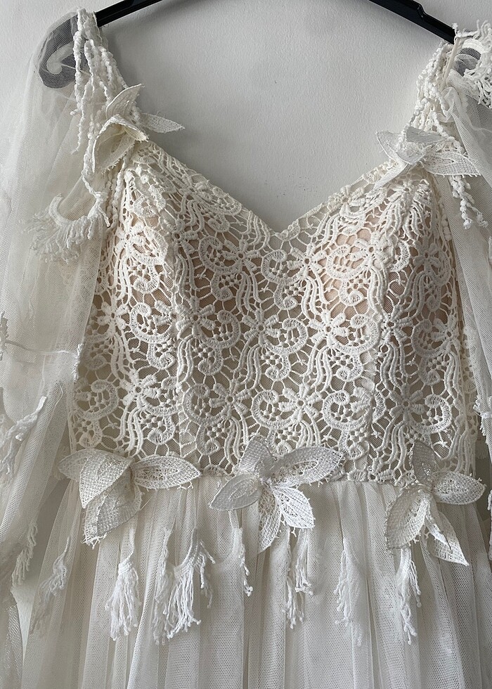 beyaz gelinlik - Görsel 3