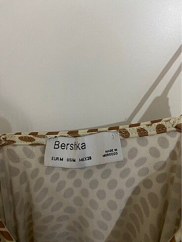 m Beden çeşitli Renk Bershka elbise