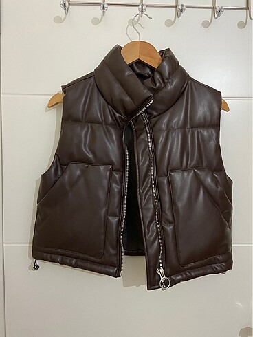 Pull&bear deri yelek