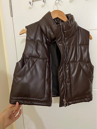xs Beden Pull&bear deri yelek