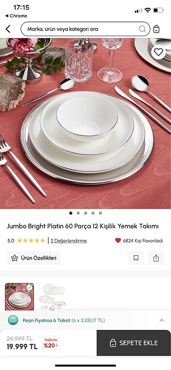 Yemek takımı