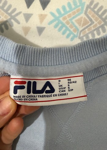 Fila Mavi Kadın Sweatshirt Uzun Kollu - Görsel 2