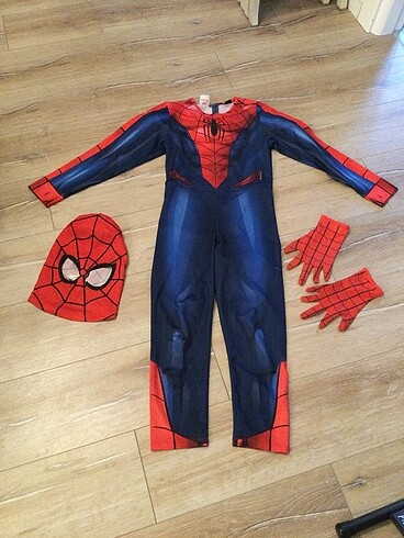 7 Yaş Beden Spiderman kostüm