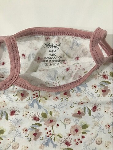 Bebitof Kız bebek ikili zıbın