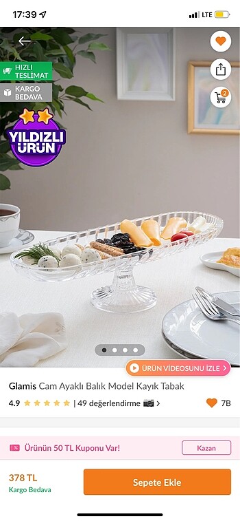 Ayaklı sunumluk