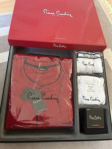 Pierre cardin erkek pijama ve iç çamaşırı takım