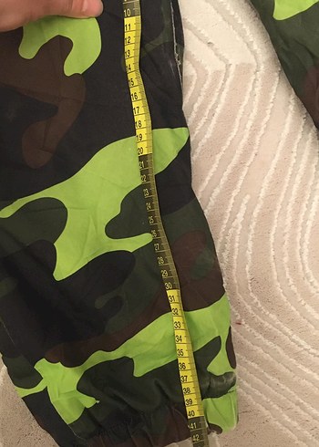 Koyu Yeşil Kamuflaj kayak Tulumu - Görsel 6