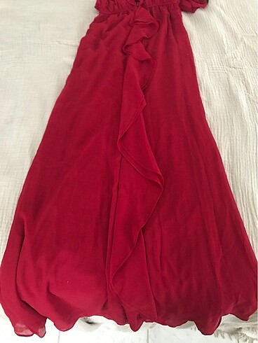 xs Beden kırmızı Renk Oleg Cassini elbise